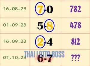 Thai Lottery Sure Single Digit 99.99 Win Tips 01-12-2023